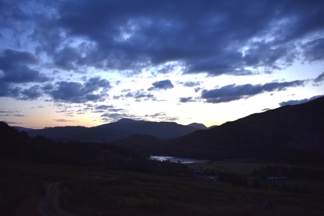 View form Ben More trail
